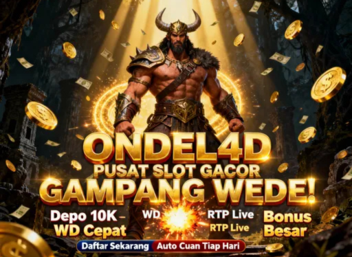 SITUS JUDI ONLINE ONDEL4D — SLOT ONLINE LENGKAP & SISTEM TERPERCAYA