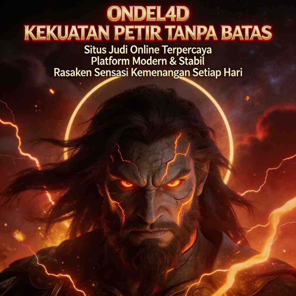 Situs slot online terpercaya 2026 ONDEL4D dengan sistem stabil dan modern
